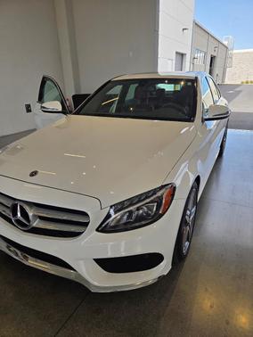 White 2018 Mercedes-Benz C-Class C 300