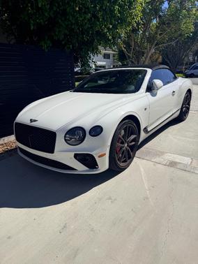 White 2020 Bentley Continental GT V8