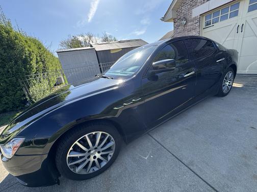 Black 2014 Maserati Ghibli S Q4