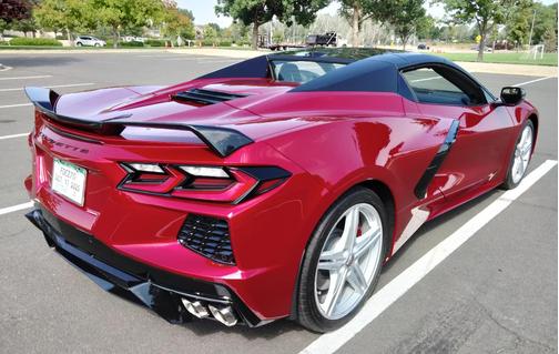Red 2021 Chevrolet Corvette Stingray w/3LT