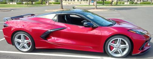Red 2021 Chevrolet Corvette Stingray w/3LT