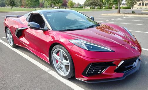 Red 2021 Chevrolet Corvette Stingray w/3LT