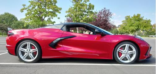 Red 2021 Chevrolet Corvette Stingray w/3LT