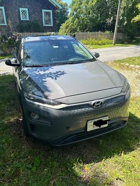 Gray 2021 Hyundai KONA EV Limited