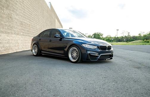 Blue 2017 BMW M3 Base