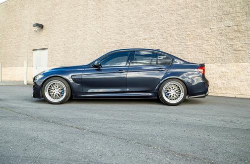 Blue 2017 BMW M3 Base