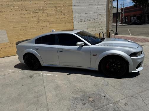 Silver 2022 Dodge Charger Scat Pack Widebody