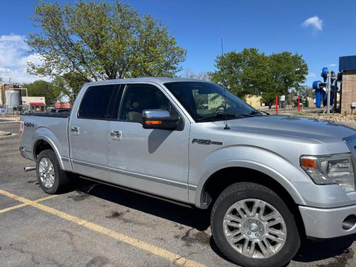 Silver 2013 Ford F-150 Platinum