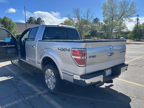 Silver 2013 Ford F-150 Platinum
