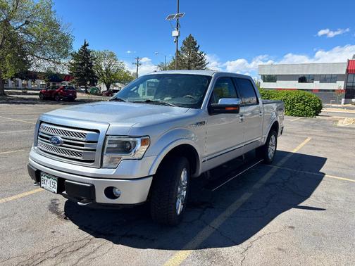 Silver 2013 Ford F-150 Platinum