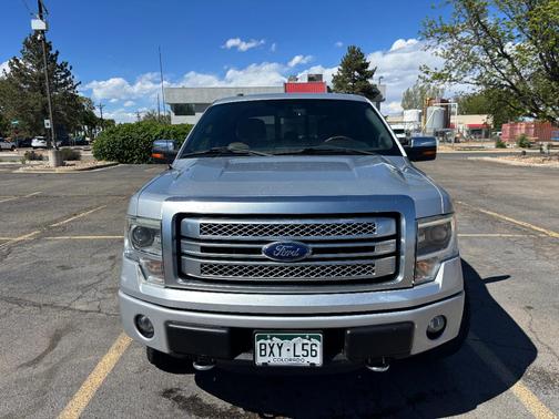 Silver 2013 Ford F-150 Platinum