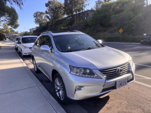 Silver 2013 Lexus RX 350 Base