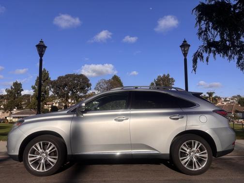 Silver 2013 Lexus RX 350 Base