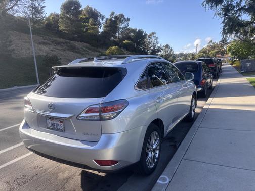 Silver 2013 Lexus RX 350 Base