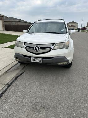 White 2008 Acura MDX Technology