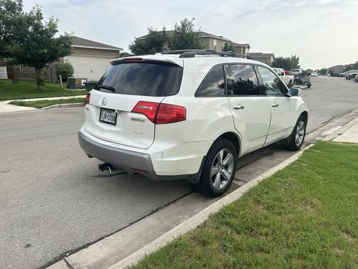 White 2008 Acura MDX Technology