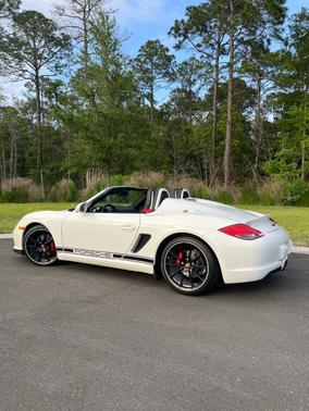 White 2012 Porsche Boxster Spyder