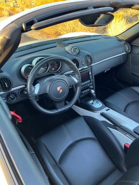 White 2012 Porsche Boxster Spyder