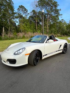White 2012 Porsche Boxster Spyder