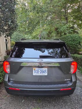 Gray 2023 Ford Explorer XLT