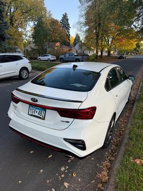 White 2020 Kia Forte GT-Line