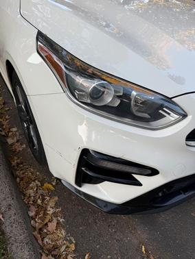 White 2020 Kia Forte GT-Line