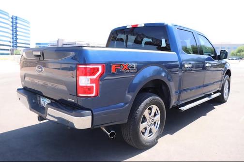 Blue 2018 Ford F-150 XLT