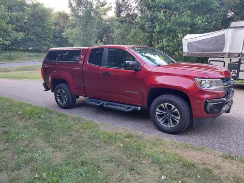 Red 2021 Chevrolet Colorado Z71