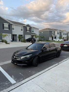 Black 2012 Honda Accord EX