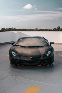 Black 2018 Lamborghini Aventador S Base