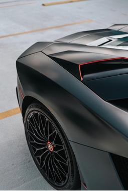 Black 2018 Lamborghini Aventador S Base