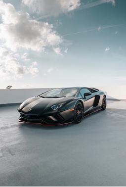 Black 2018 Lamborghini Aventador S Base