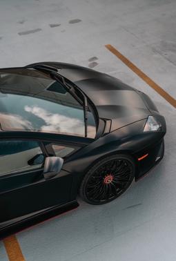 Black 2018 Lamborghini Aventador S Base