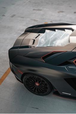 Black 2018 Lamborghini Aventador S Base