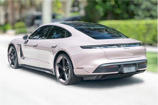 Pink 2021 Porsche Taycan Taycan