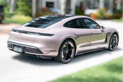 Pink 2021 Porsche Taycan Taycan