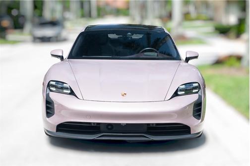 Pink 2021 Porsche Taycan Taycan