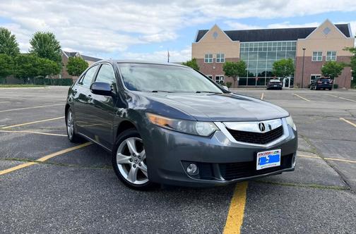 Gray 2010 Acura TSX Technology