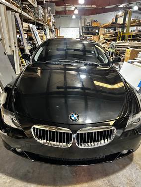 Black 2006 BMW 650 i