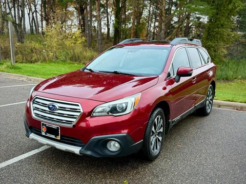 Red 2016 Subaru Outback 3.6R Limited