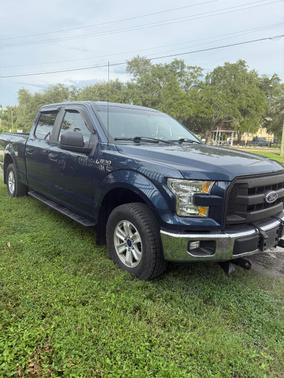Blue 2017 Ford F-150 XL