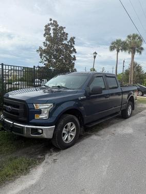 Blue 2017 Ford F-150 XL