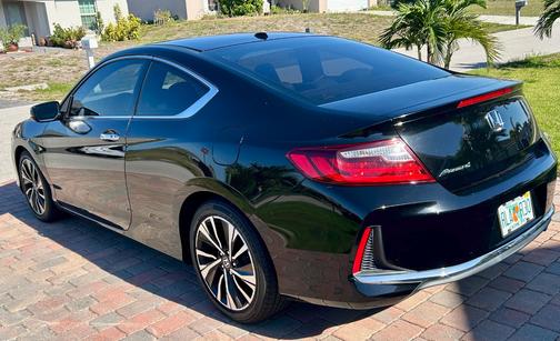 Black 2017 Honda Accord EX-L