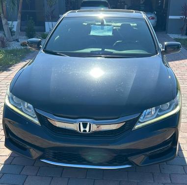 Black 2017 Honda Accord EX-L