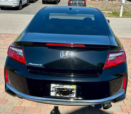 Black 2017 Honda Accord EX-L
