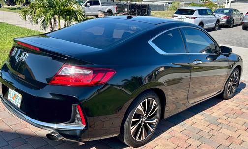 Black 2017 Honda Accord EX-L