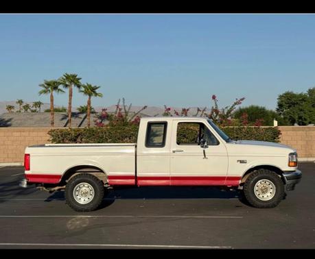 White 1994 Ford F-150 XL SuperCab