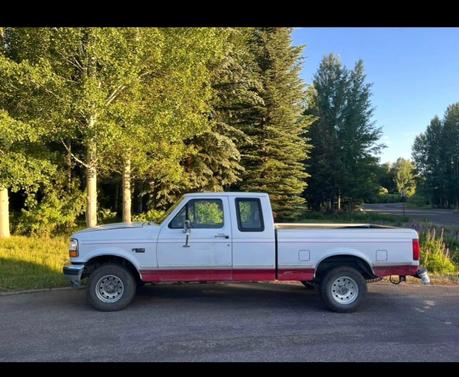 White 1994 Ford F-150 XL SuperCab