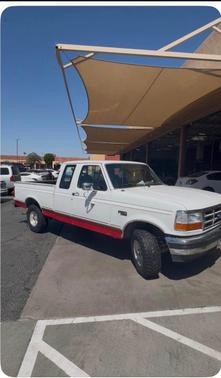 White 1994 Ford F-150 XL SuperCab