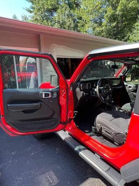 Red 2019 Jeep Wrangler Sport
